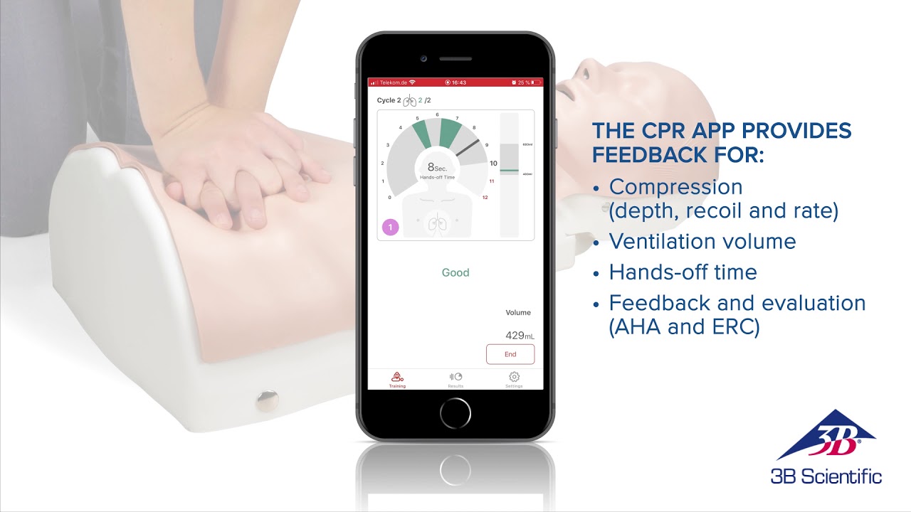 CPR Basic Life Support Simulator
